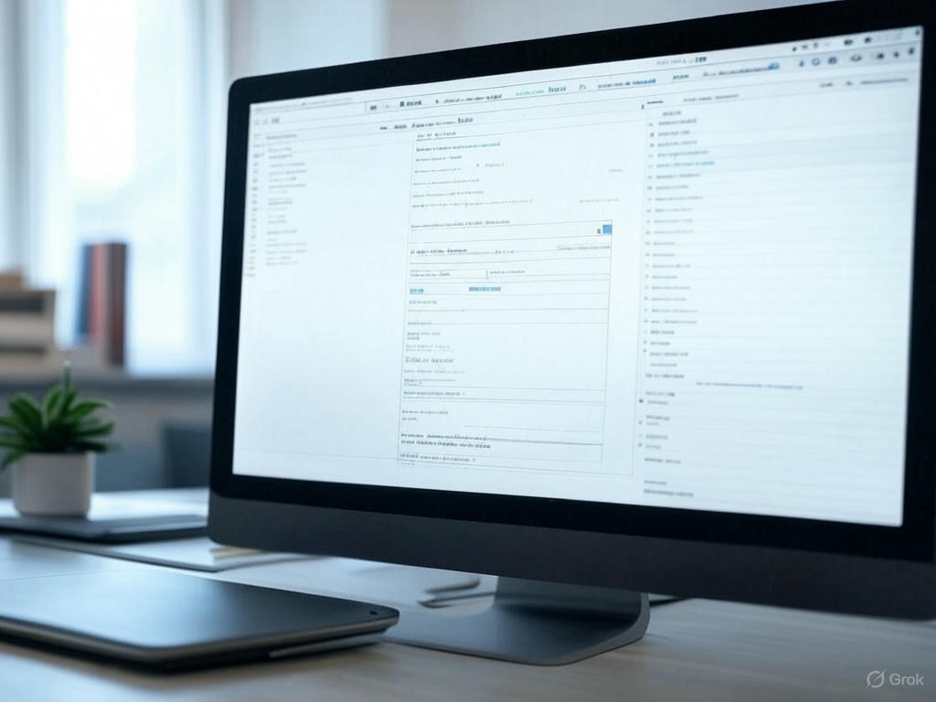 Photo représentant écran de PC avec des lignes de codes